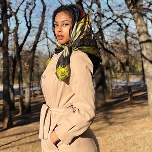 Custom designed crafted from elegant luxurious and versatile mulberry silk scarf